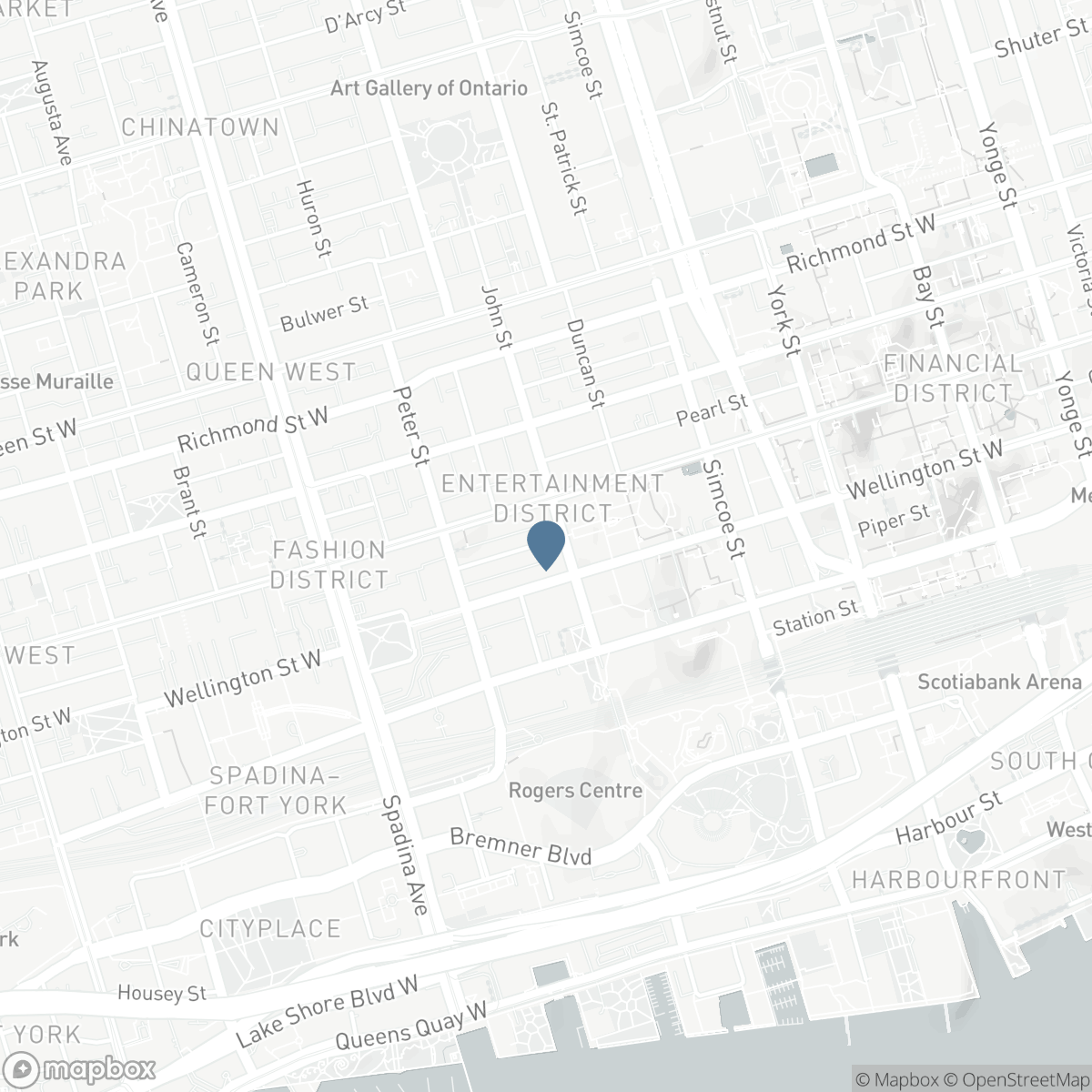 1710 - 8 MERCER STREET, Toronto, Ontario M5V 0C4